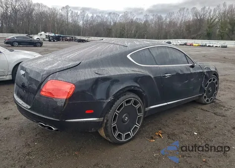 2013 Bentley Continental Gt V8 from USA, damaged, VIN SCBFT7ZA6DC080627